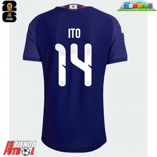 Japón Junya Ito #14 Primera Equipación Mundial 2026 Manga Corta